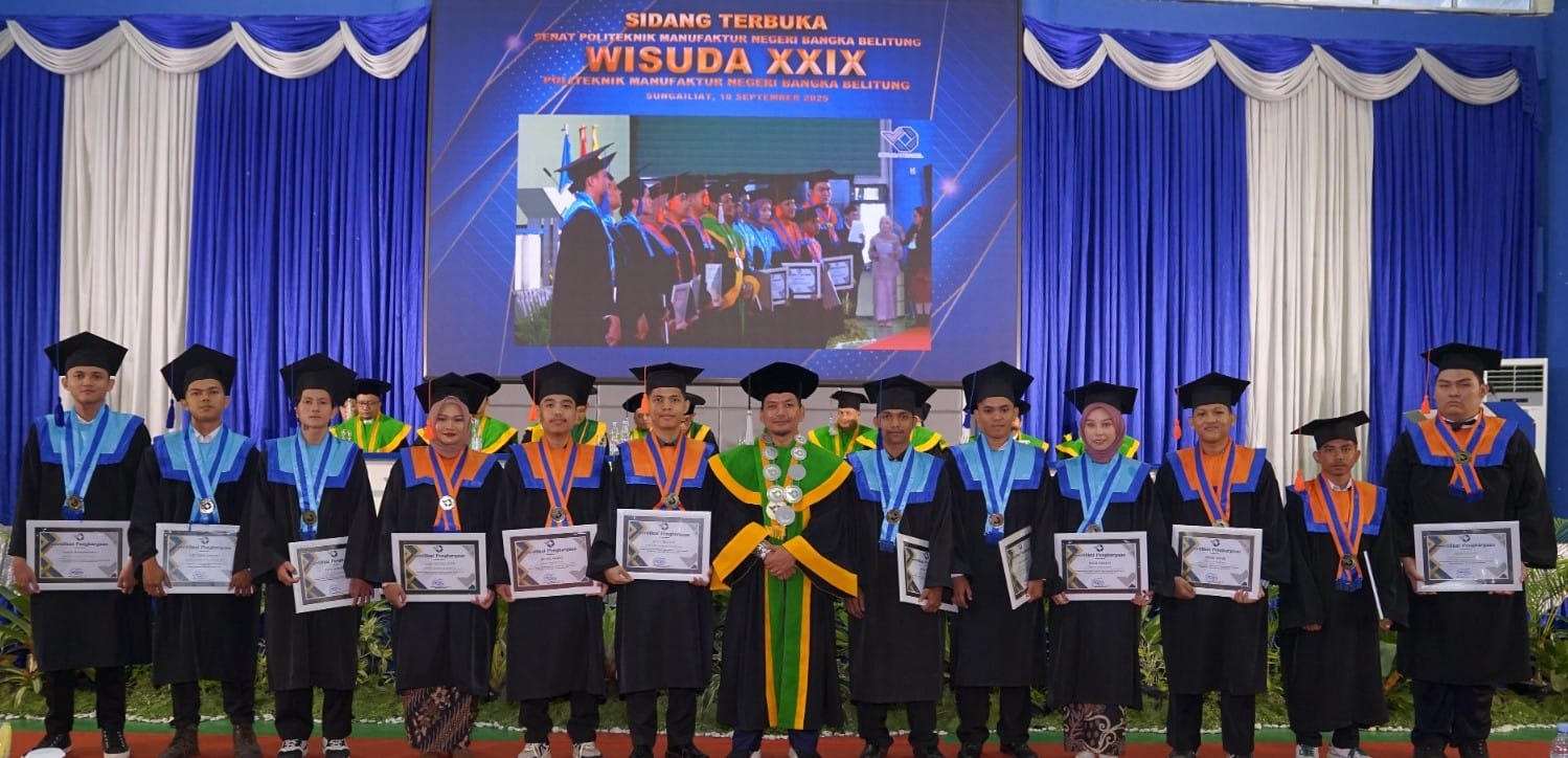 The 29th Graduation Ceremony of Polman Negeri Babel, Graduates Achieving Success and Already Hired