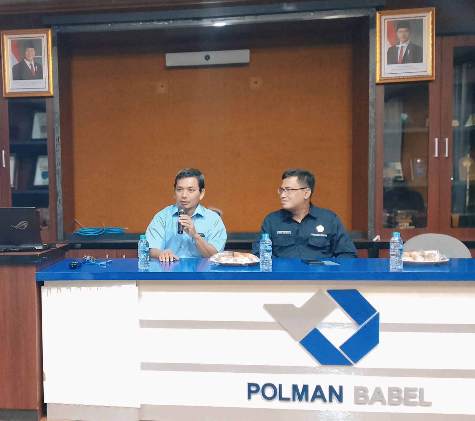 Polman Negeri Babel Terima Kunjungan DKP Bangka Tengah untuk Perkuat Sinergi Bidang Perikanan