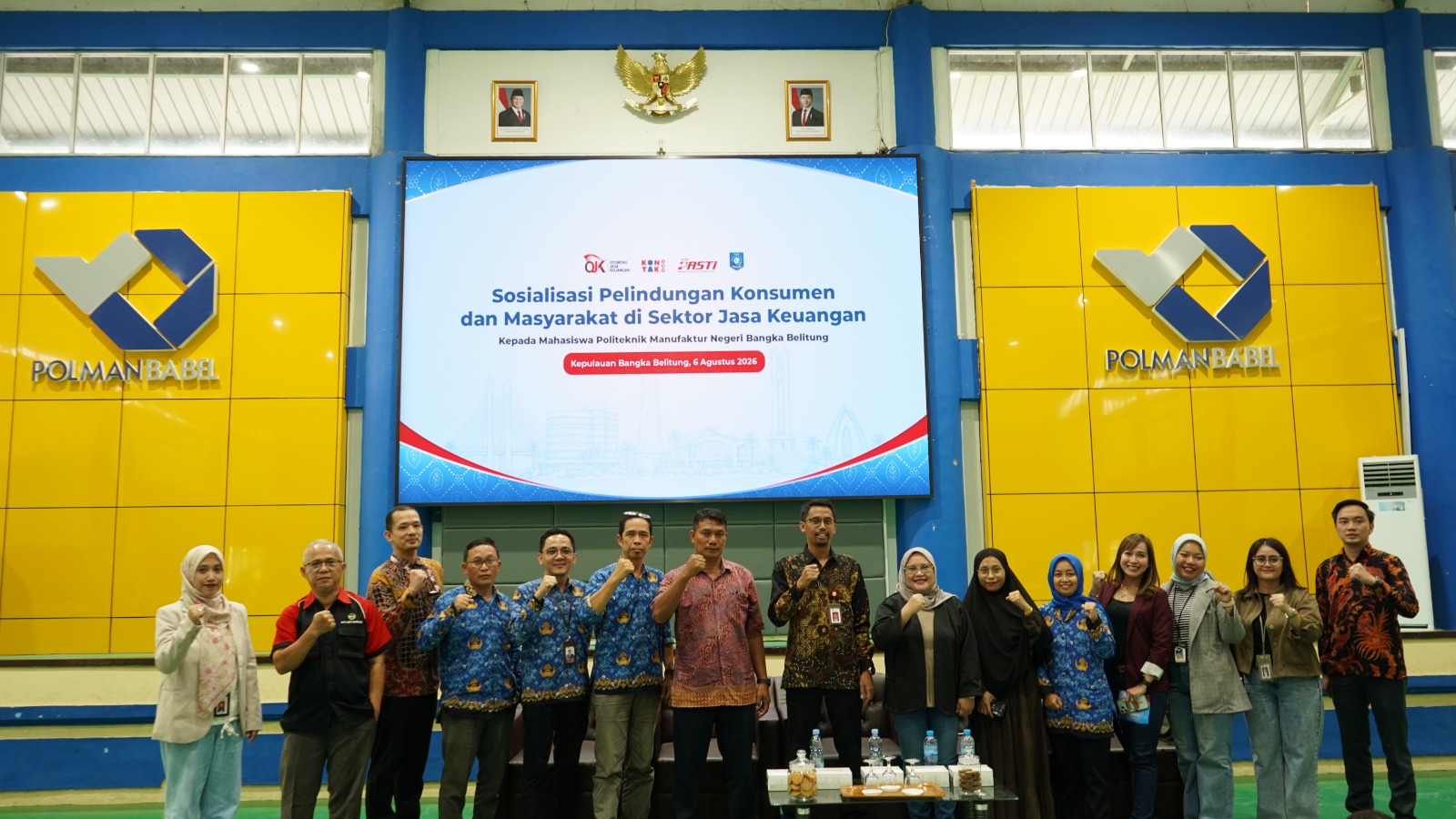 To Prevent Digital Financial Crime, OJK Bangka Belitung Urges New Students at Polman Negeri Babel to Wisely Protect Personal Data