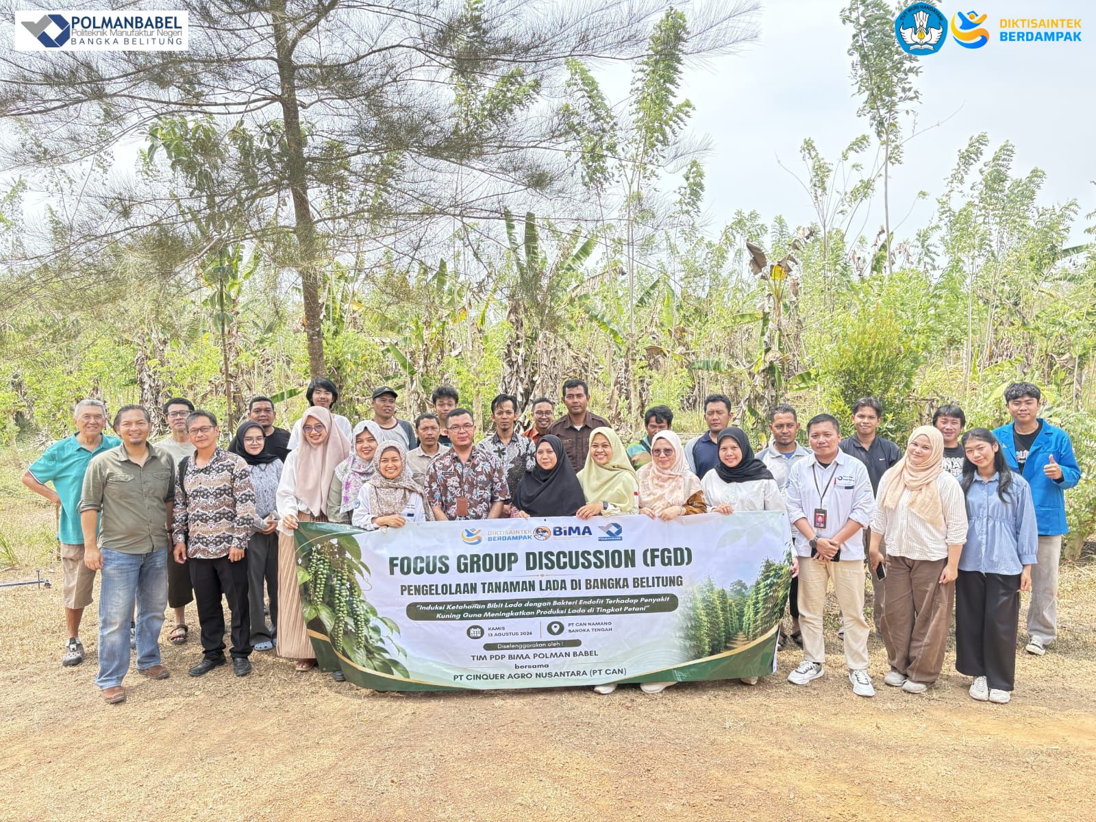 Addressing Pepper Diseases and Pests: State Polytechnic of Bangka Belitung Lecturer Researches Development of Endophytic Bacteria