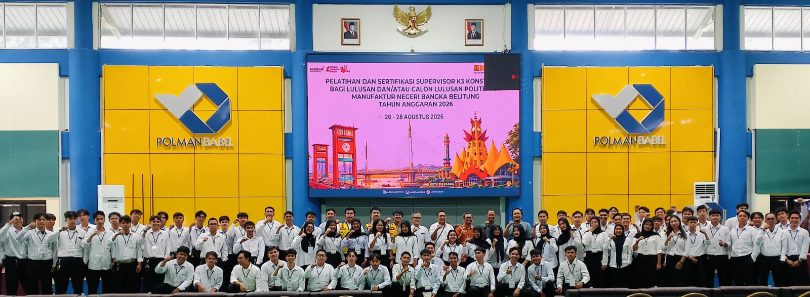 Boosting Graduate Competence: 87 Polman Negeri Babel Students Participate in OHS Supervisor Certification