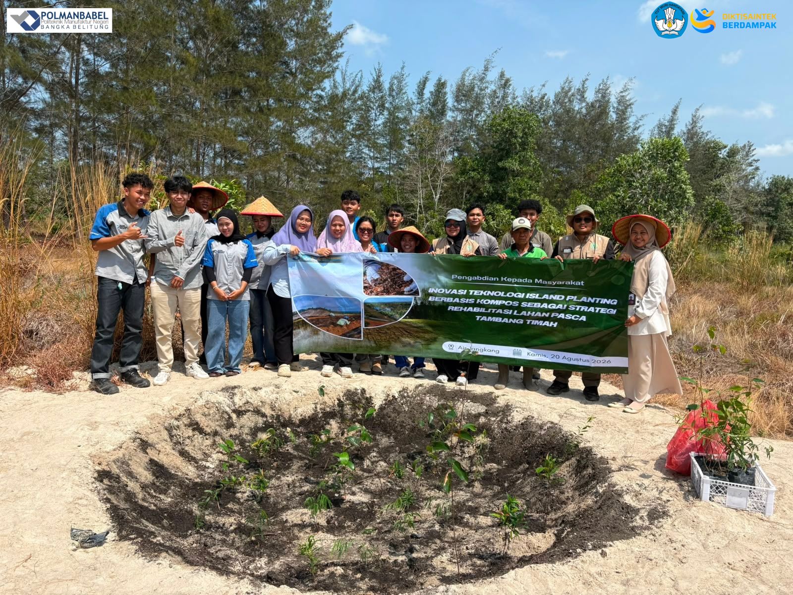 Utilizing Compost to Rehabilitate Post-Mining Land: Polman Negeri Babel Develops